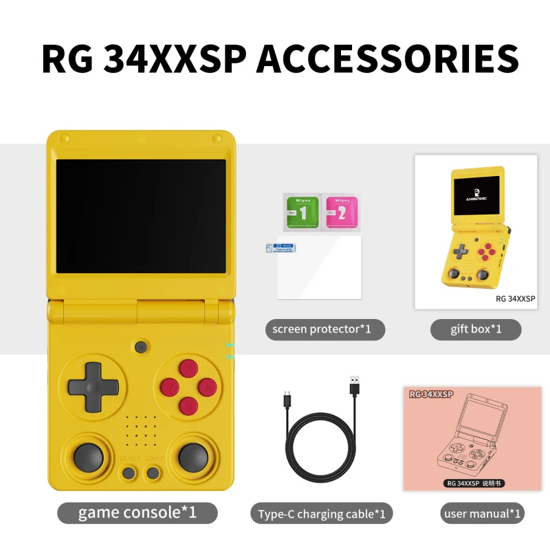 (Ship From US)RG34XXSP Game Console