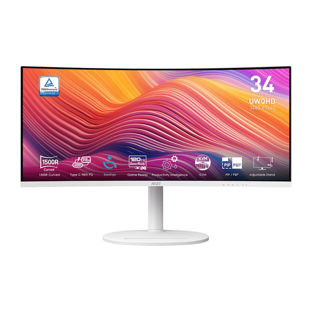 MSI Modern MD342CQPW 34" UWQHD 120Hz Business & Productivity Monitor
